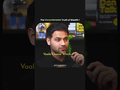 Thumbnail for The Uncomfortable Truth of Wealth💯 by Raj Shamani