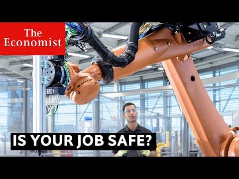 Thumbnail for The future of work: is your job safe? by The Economist