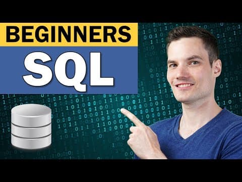 Thumbnail for SQL Tutorial for Beginners by Kevin Stratvert