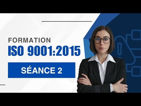 Thumbnail for Formation qualité ISO 9001 version 2015 - Guide complet pour la conformité aux exigences (partie 2) by Ambitus Engineering 