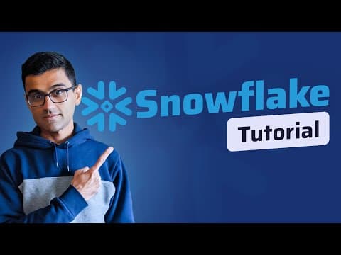 Thumbnail for What is Snowflake? Learn Snowflake in 30 Minutes by codebasics