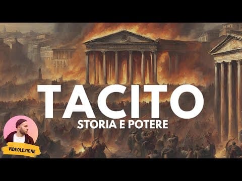 Thumbnail for Letteratura latina - Tacito by Prof. Daniele Coluzzi