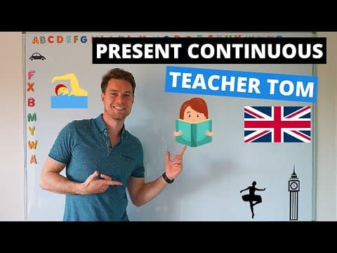 Thumbnail for Kids English: "PRESENT CONTINUOUS" by My Way English courses