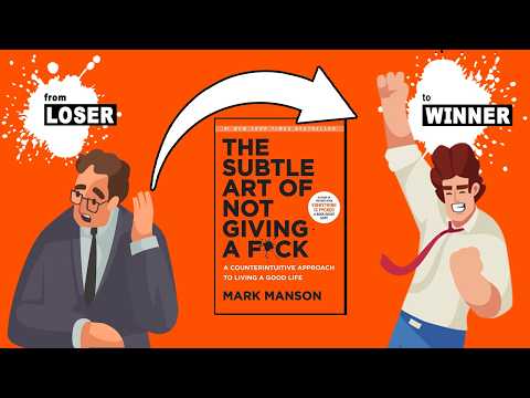 Thumbnail for The Subtle Art of Not Giving a F*ck in 31 minutes | Animated Book Summary by Antidote
