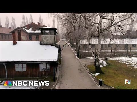Thumbnail for American Holocaust survivor returns to Auschwitz for the first time by NBC News