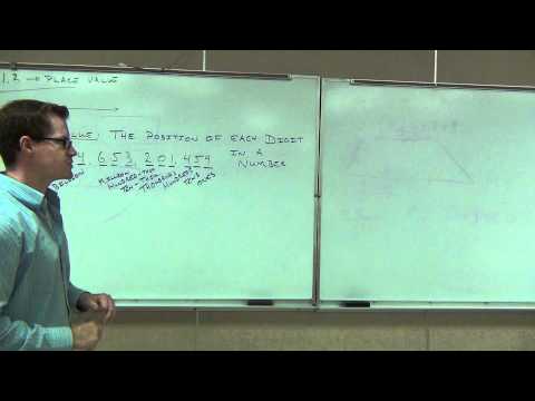 Thumbnail for Prealgebra Lecture 1.2 Part 1 by Professor Leonard