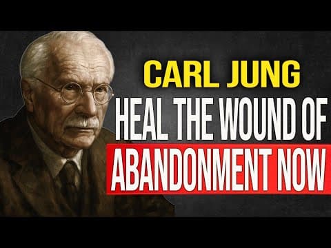 Thumbnail for Heal the wound of abandonment with compassion, not control - Carl Jung by DEPTH PSYCHOLOGY HUB