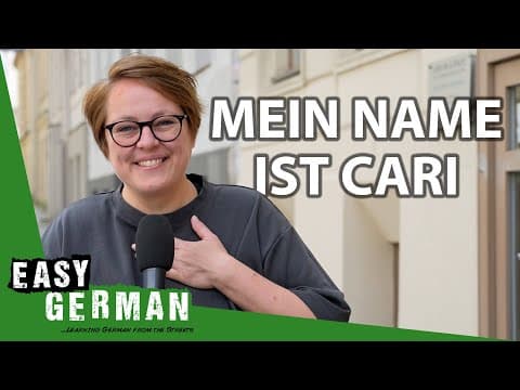 Thumbnail for Introduce Yourself in Slow German | Super Easy German 258 by Easy German