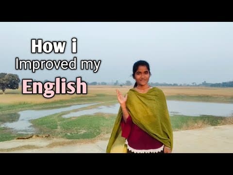 Thumbnail for How i improved my English 🤩.....if you want to improve your English speaking watch........#english by English with  Anita