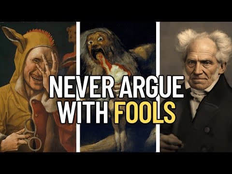 Thumbnail for How Intelligent People Should Deal With Stupid Ones | Schopenhauer by PhiloNautica 