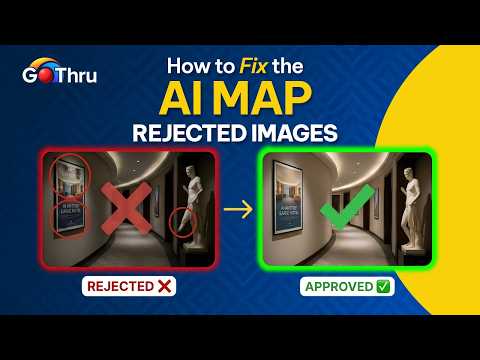 Thumbnail for How to fix AI Map rejected images on Google Street View by GoThru 360 - Virtual Tours & Google Street View