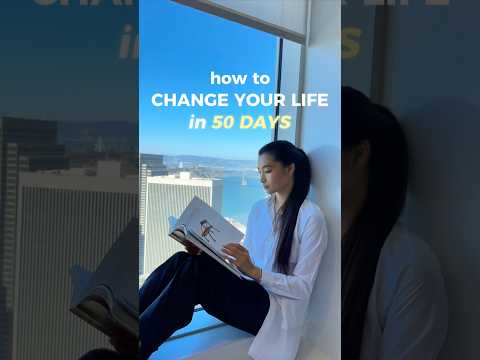 Thumbnail for How to Change Your Life in 50 Days 💫 #selfimprovement #studytips #studywithme #college#productivity by Mia Yilin