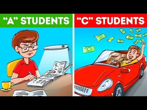Thumbnail for Why “C” Students Are More Successful Than “A” Students by BRIGHT SIDE