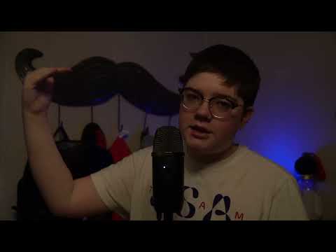 Thumbnail for ASMR q&a (up close whispers) by Zax ASMR
