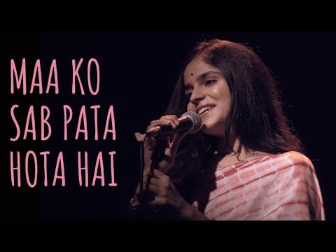 Thumbnail for "Maa Ko Sab Pata Hota Hai" - Priyanshi Bansal ft Abhin | Mother's Day Special | UnErase Poetry by UnErase Poetry