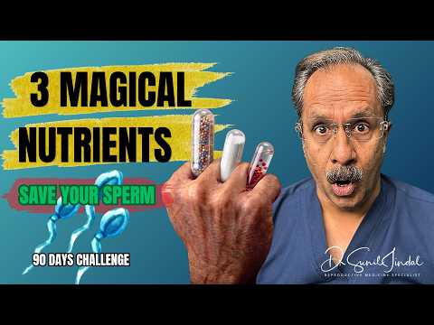 Thumbnail for Low Sperm Count? 3 Nutrients That May Help by Jindal Hospital & Fertility Center