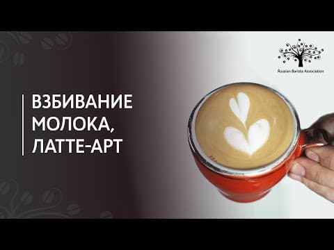 Thumbnail for Как правильно взбить молоко для капучино. Латте-арт. by Russian Barista