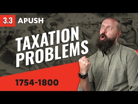 Thumbnail for NO Taxation without REPRESENTATION! [APUSH Review] by Heimler's History
