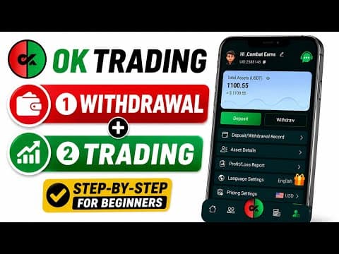 Thumbnail for Is OKTrading Still Paying? Withdrawal Review for Beginners by Combat Earns 