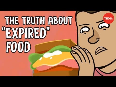 Thumbnail for Food expiration dates don’t mean what you think - Carolyn Beans by TED-Ed