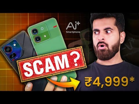 Thumbnail for India's ₹5000 AI Phone KILLED iPhone! 🔥 by ezExplains