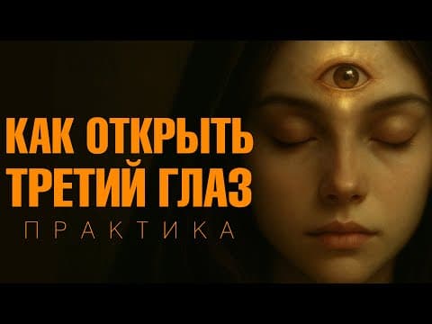 Thumbnail for Как открыть третий глаз и пробудить интуицию — пошаговая практика by Arcana Visio