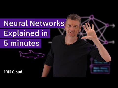 Thumbnail for Neural Networks Explained in 5 minutes by IBM Technology