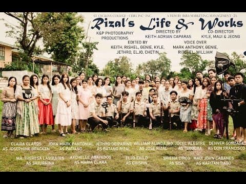 Thumbnail for RIZAL LIFE & WORKS SHORT FILM by Keith Adrian Caparas
