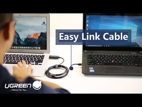 Thumbnail for Data Transfer from Mac to Windows with Ugreen Easy Link Cable by UGREEN Official