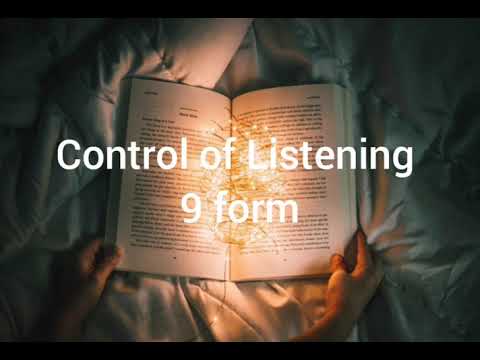 Thumbnail for Control of Listening (Контроль Аудіювання) "A story". 9 клас by Dina Honchar