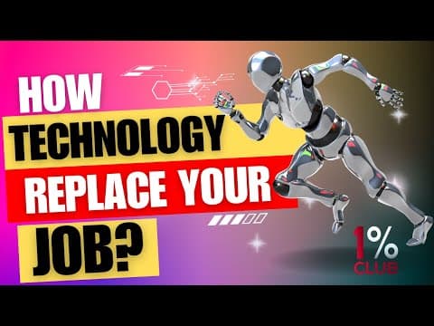 Thumbnail for How Technology Replace Jobs? by 1% Club