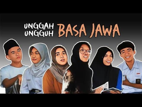 Thumbnail for Tugas Bahasa Jawa Unggah Ungguh | SMAN 1 PENGASIH | Kelas X6 by Lir