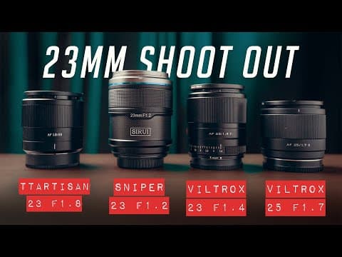 Thumbnail for Viltrox vs Sirui vs TTArtisan – Which 23mm Prime Wins? by Thomas Fransson