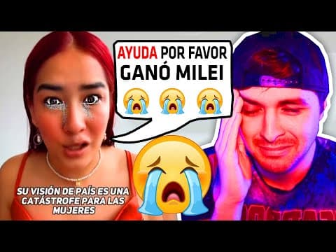 Thumbnail for FEMINISTA LLORANDO PORQUE GANÓ MILEI jajajaj by Dalas SIN FILTROS