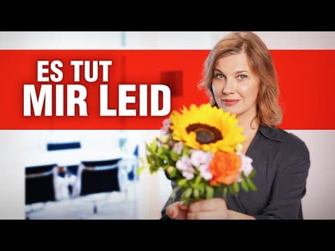 Thumbnail for Hat deine Entschuldigung diese 6 Elemente?  | So bittest du anständig um Verzeihung | Nicole Krieger by Moderatorenschule Baden-Württemberg Nicole Krieger