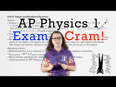 Thumbnail for AP Physics 1 Exam Cram: Full Curriculum in 30 Minutes by Flipping Physics