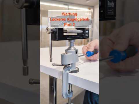 Thumbnail for Part 2: Wartung Schraubstock - Lockeres Kugelgelenk, Projekt KiTec by Wissensfabrik