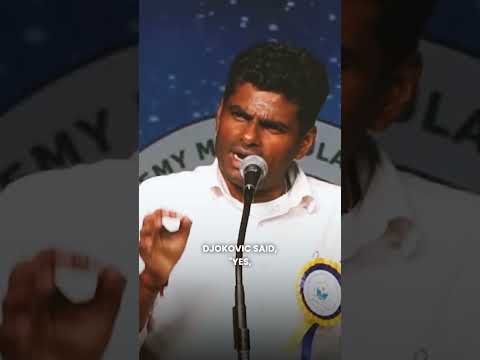 Thumbnail for Discipline to Say NO | K Annamalai | #shorts #annamalai #novakdjokovic #reels  #modi #tnbjp by K.Annamalai