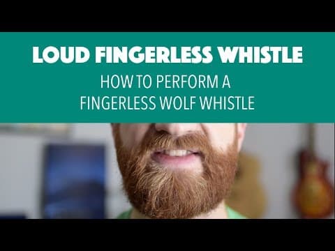Thumbnail for Fingerless Whistle Tutorial - How to Perform a Fingerless Whistle by Kevin Kanzelmeyer