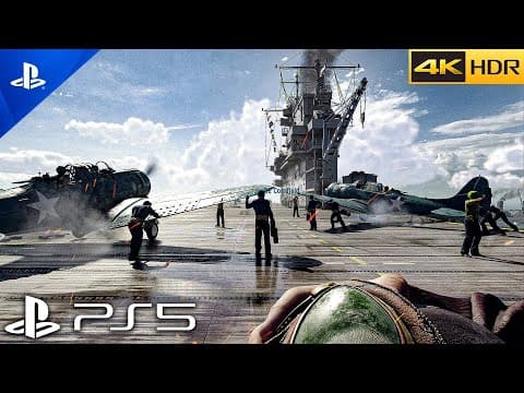 Thumbnail for (PS5) BATTLE OF MIDWAY | Immersive Realistic ULTRA Graphics Gameplay [4K 60FPS HDR] Call of Duty by Champs Network