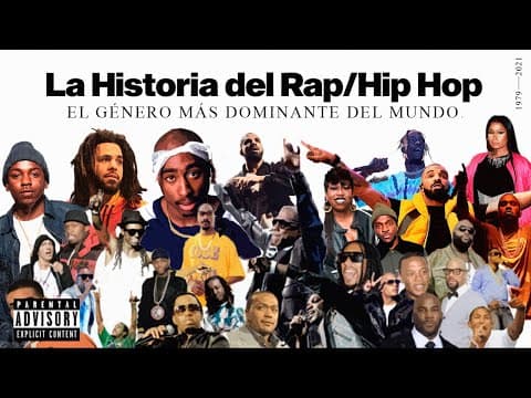Thumbnail for EL GÉNERO MÁS DOMINANTE DEL MUNDO | LA HISTORIA DEL RAP/HIP HOP | DOCUMENTAL by La Hemeroteca