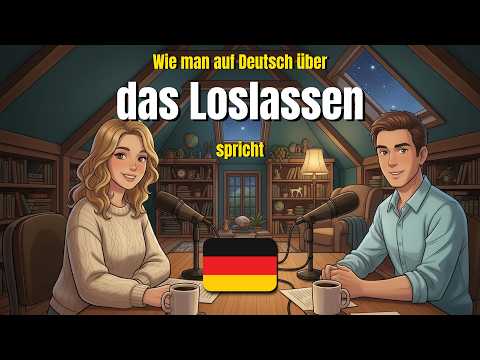 Thumbnail for Wie man auf Deutsch über das Loslassen spricht | German conversation exercise (A1-A2) by Daily German Talks