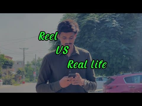 Thumbnail for Reel vs Real life (Short Film) Faaiz Shahzad | Moon Pansota by MJM PRODUCTIONS
