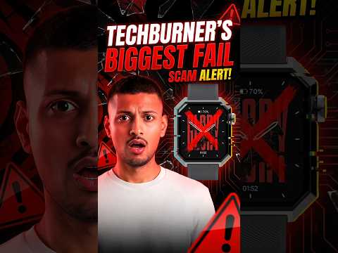 Thumbnail for TechBurner Anarc Watch Reality | Indian Influencer Business part-1 #shorts by Priyanshu Rax