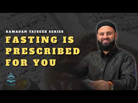 Thumbnail for Fasting is Prescribed For You | Sheikh Ashur | 1 Ramadan 1447 by Islamic Society of Vaughan
