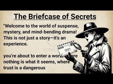 Thumbnail for The Briefcase Of Secrets || Improve Your English || Graded Reader - Level 1 || Speak Better English by English Avenue
