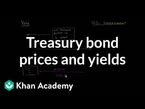 Thumbnail for Treasury bond prices and yields | Stocks and bonds | Finance & Capital Markets | Khan Academy by Khan Academy