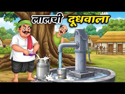 Thumbnail for लालची दूधवाला | LALCHI DOODHWALA | HINDI KAHANIYA | HINDI STORIES | HINDI KAHANI | MORAL BEDTIME by Hindi Kahaniya