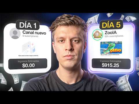 Thumbnail for Cómo Monetizar Un Canal De YouTube En 5 Días by Adrián Sáenz