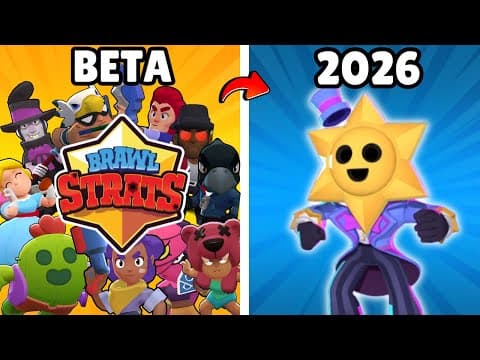 Thumbnail for A HISTÓRIA EVOLUTIVA DO BRAWL STARS -  BETA | 2026 by Sabugo BS